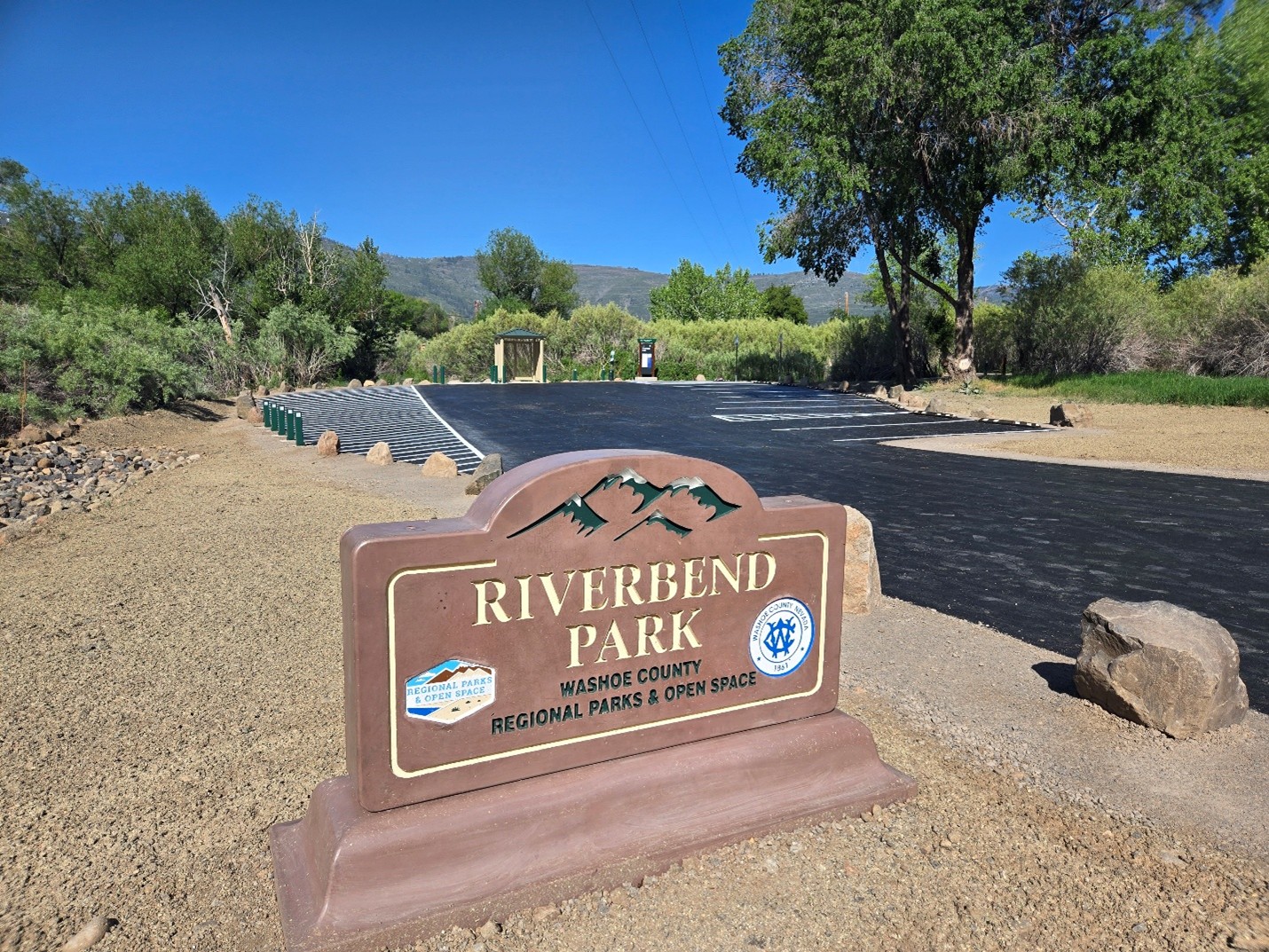 Riverbend park sign 
